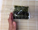 海苔に秘密△かわいい連続三角チビおにぎり作り方5写真