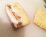 超簡単♡サンマ缶の油揚げ詰めチーズ焼き作り方3写真