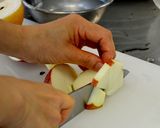 季節のフルーツ カカオアングレースソース作り方4写真