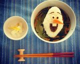 オラフ弁当作り方4写真