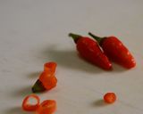 島とうがらしのペペロンチーノ作り方1写真