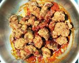 簡単!ヤンニョムチキン♪ピリ辛作り方2写真