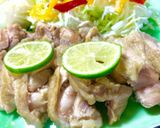 簡単美味♡☆♡プレミアムスダチ蒸し鶏作り方9写真