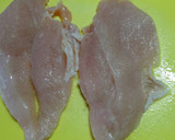 鶏ムネ肉のしっとり柔らか蒸し鶏作り方1写真