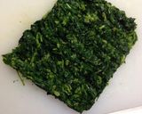 モロヘイヤと豆腐のふわトロ〜作り方1写真