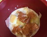 カルボうどん☆幼児食作り方1写真