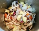 秋の味覚☆さつま芋&きのこクリーム煮作り方5写真