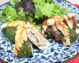 糖質制限　簡単☆鶏ささみのはさみ焼き作り方9写真