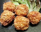 栗の肉巻きそうめんフライ♪作り方4写真