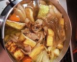 野菜をフライパンで焼くだけ☆簡単豚汁作り方4写真