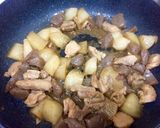 便秘解消♪大根と鶏肉の中華煮作り方3写真