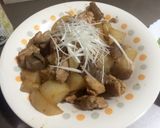 便秘解消♪大根と鶏肉の中華煮作り方4写真