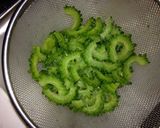 ゴウヤと厚揚げの卵とじ作り方6写真