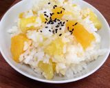 サツマイモご飯作り方3写真
