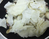 キャベツとごぼうを消費♪カレー炒め作り方9写真
