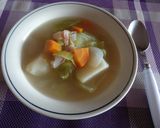 ゴロゴロ野菜のスープ作り方3写真