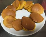 ハロウィン♬かぼちゃのミニチーズどら焼き作り方13写真
