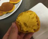 ハロウィン♬かぼちゃのミニチーズどら焼き作り方18写真