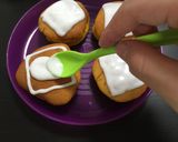 ハロウィン♬かぼちゃのミニチーズどら焼き作り方23写真