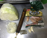 キャベツとごぼうを消費♪カレー炒め作り方1写真