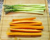 お弁当にも♡彩り野菜と豚バラの太巻き作り方2写真