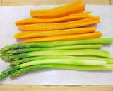 お弁当にも♡彩り野菜と豚バラの太巻き作り方4写真