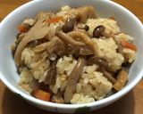 餅米プラス✨別鍋炒り煮もっちり混ぜご飯✨作り方6写真