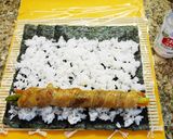 お弁当にも♡彩り野菜と豚バラの太巻き作り方11写真