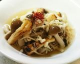 秋の♪きのこと油揚げの酢の物作り方6写真