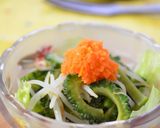 人参ドレッシングで♫ゴーヤサラダ✿作り方5写真