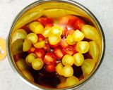 ◉プチトマトのレモンティーマリネ◉作り方1写真