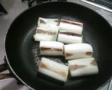 下仁田葱の豚バラ肉巻トマトソース煮作り方3写真