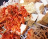 厚揚げともやしのキムチチャンプル作り方4写真