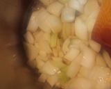豚バラとひよこまめのトマトスープ作り方3写真