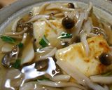 簡単☆キノコのあんかけ揚げ出し豆腐作り方4写真