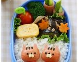 指人形なリスくん♪キャラ弁作り方6写真
