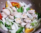 鶏胸肉＆厚揚げでヘルシー酢豚風作り方6写真