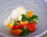 鶏胸肉＆厚揚げでヘルシー酢豚風作り方3写真