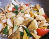 鶏胸肉＆厚揚げでヘルシー酢豚風作り方7写真