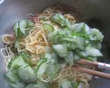 ワンポットパスタでスパサラ♪作り方5写真