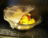 さつまいもとごぼうの甘辛作り方1写真