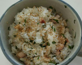 イカご飯と目玉焼きのおにぎらず作り方3写真