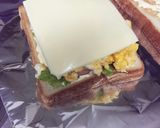 ハムチーとたまごのホットサンド作り方6写真