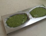 お手軽バナナケーキ！ほうれん草とココア作り方6写真