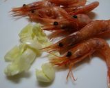甘エビとランプフィッシュキャビアのパスタ作り方1写真