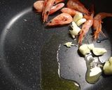 甘エビとランプフィッシュキャビアのパスタ作り方2写真