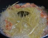 甘エビとランプフィッシュキャビアのパスタ作り方5写真