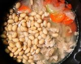 大豆入り親子丼作り方3写真