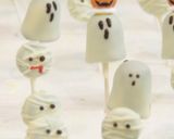 簡単ハロウィンス スパイダーポップケーキ作り方8写真