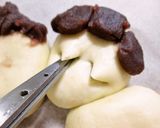 ハロウィーンに♡へん顔ちぎりパン作り方7写真